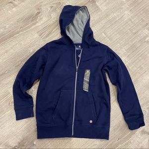 Xersion zip up hoodie 10/12 L NWT